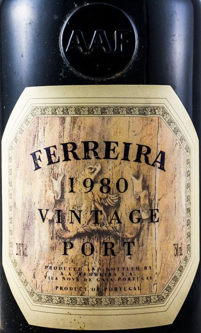 1980 Ferreira Vintage Porto
