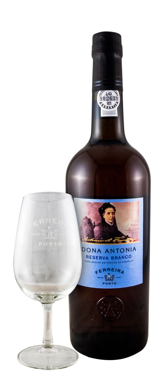 Ferreira Dona Antónia Branco Reserva Port c/Cálice