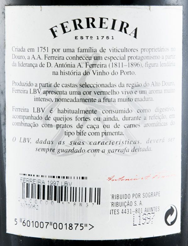 1997 Ferreira LBV Port