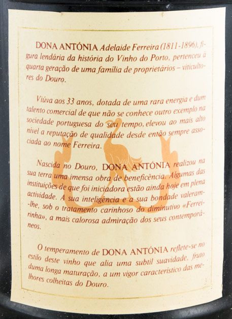 Ferreira Dona Antónia Reserva Pessoal Port (low bottle)