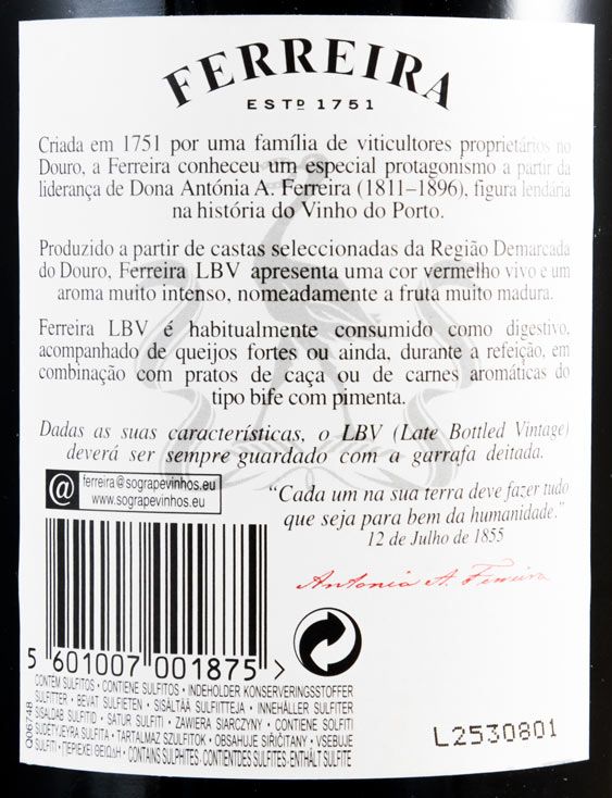 2011 Ferreira LBV Porto