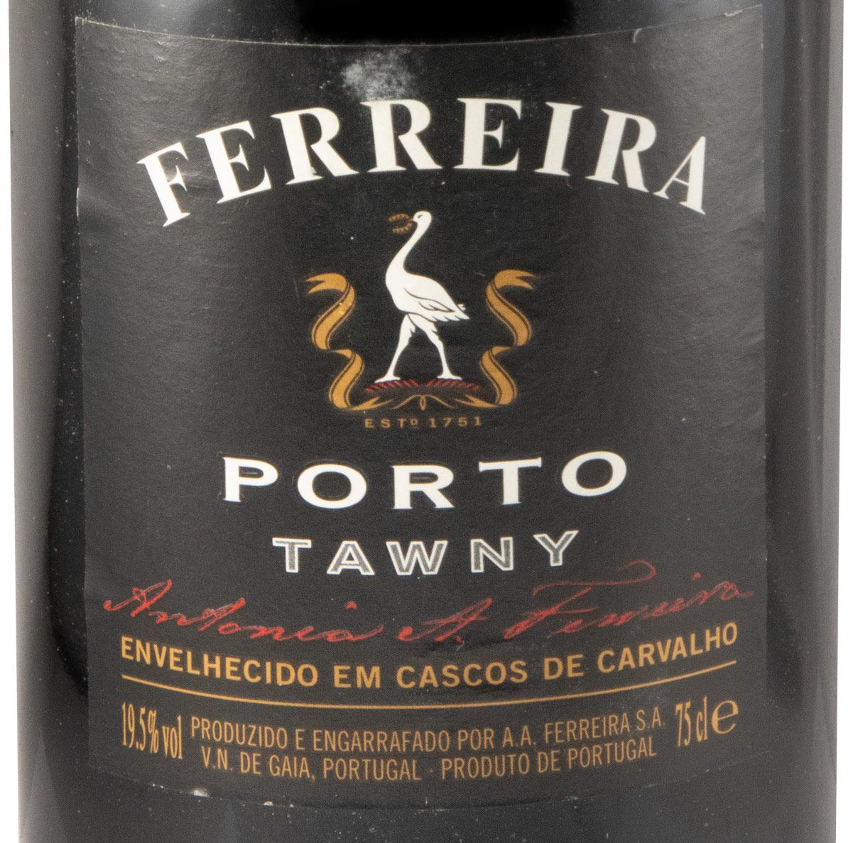 Ferreira Tawny Port (former bottle with black label)