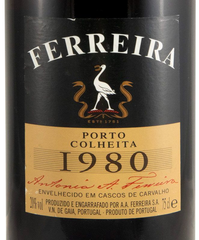 1980 Ferreira Colheita Porto