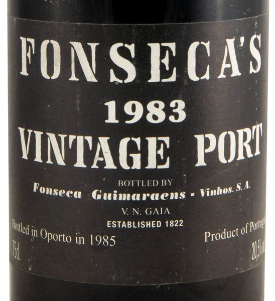 1983 Fonseca Vintage Porto