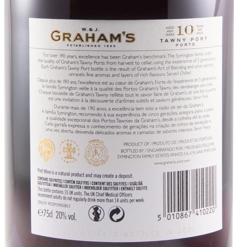 Graham's 10 years Port