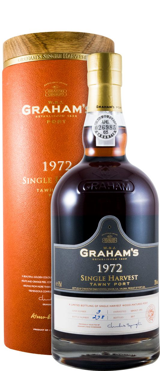 1972 Graham's Single Harvest Porto