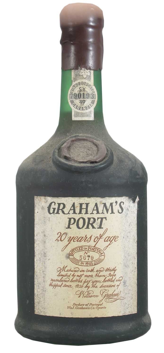 Graham's 20 years Port (low bottle)