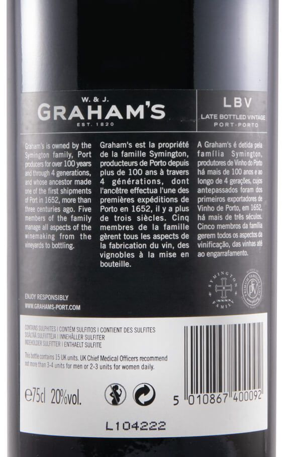 2005 Graham's LBV Port