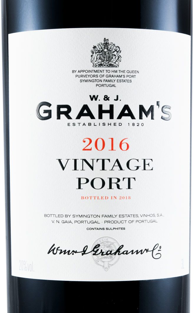 2016 Graham's Vintage Port 3L