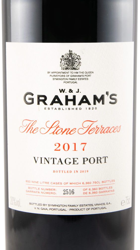 2017 Graham's The Stone Terraces Vintage Porto