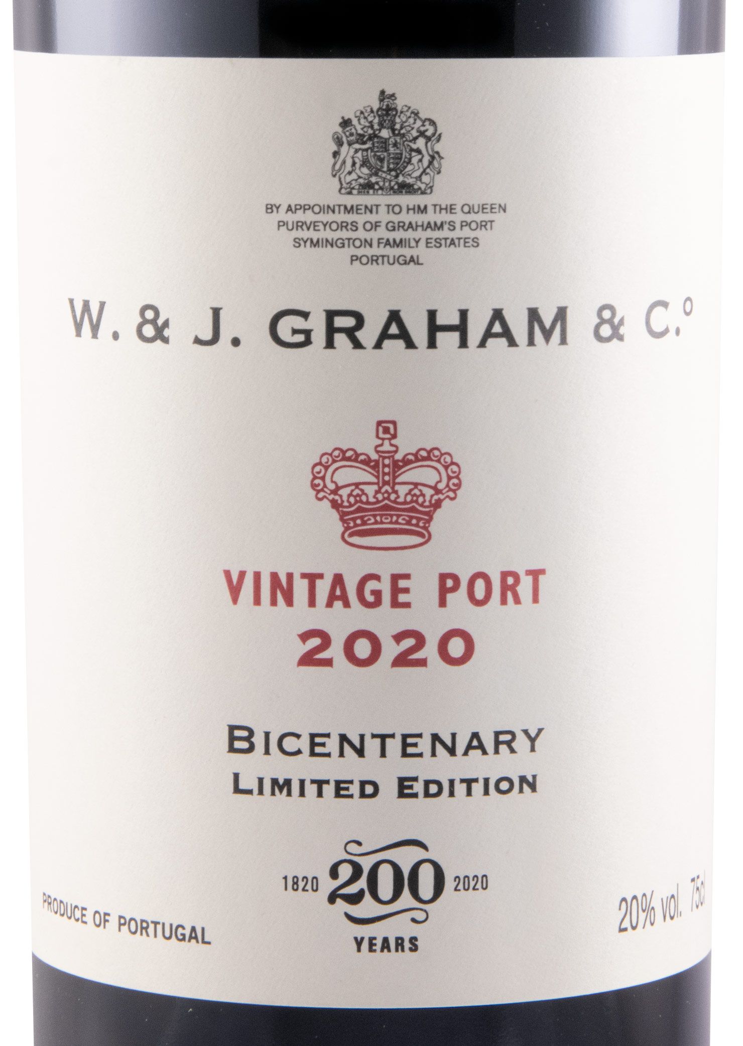 2020 Graham's Vintage Porto