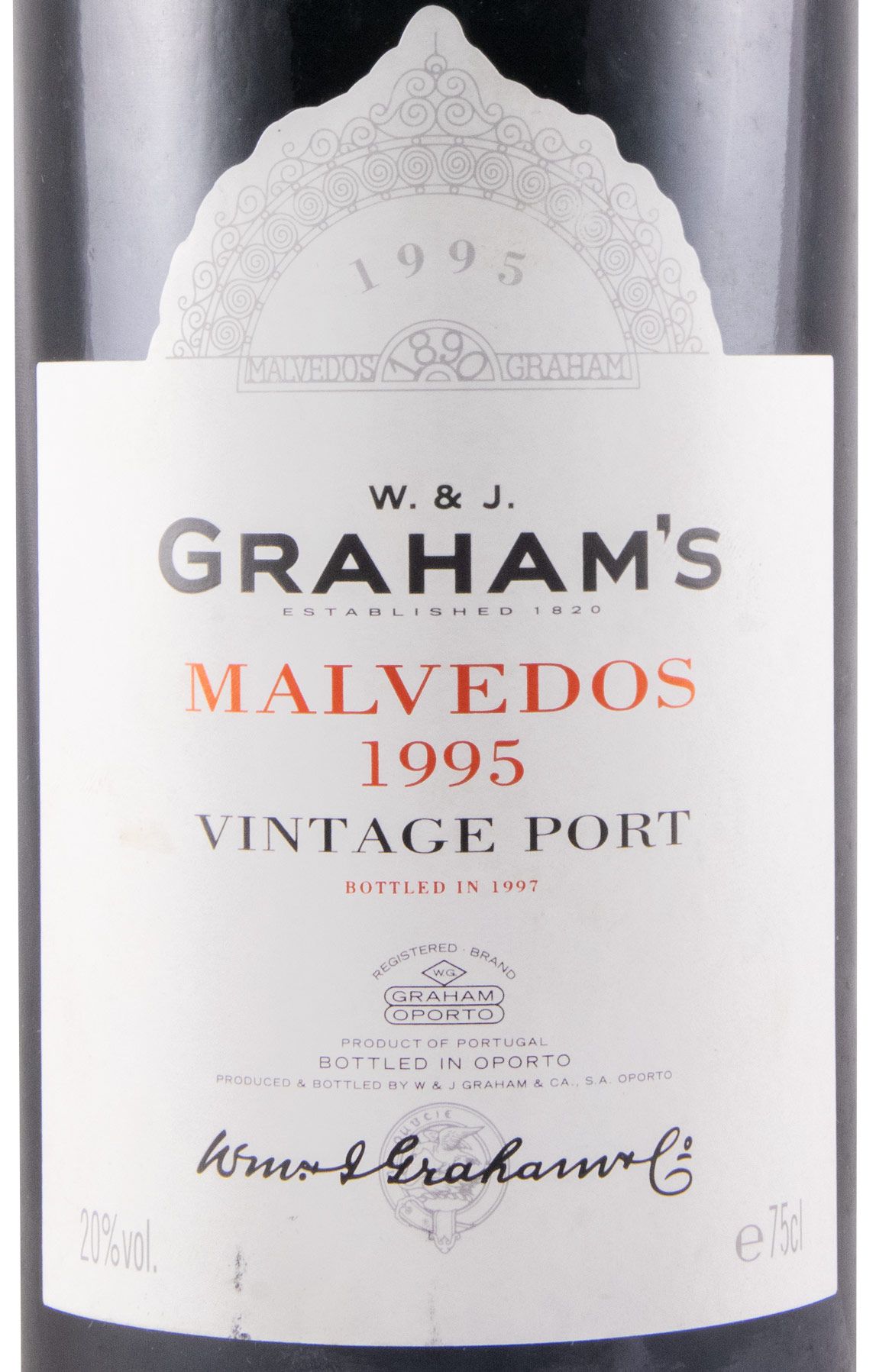 1995 Graham's Quinta dos Malvedos Vintage Porto