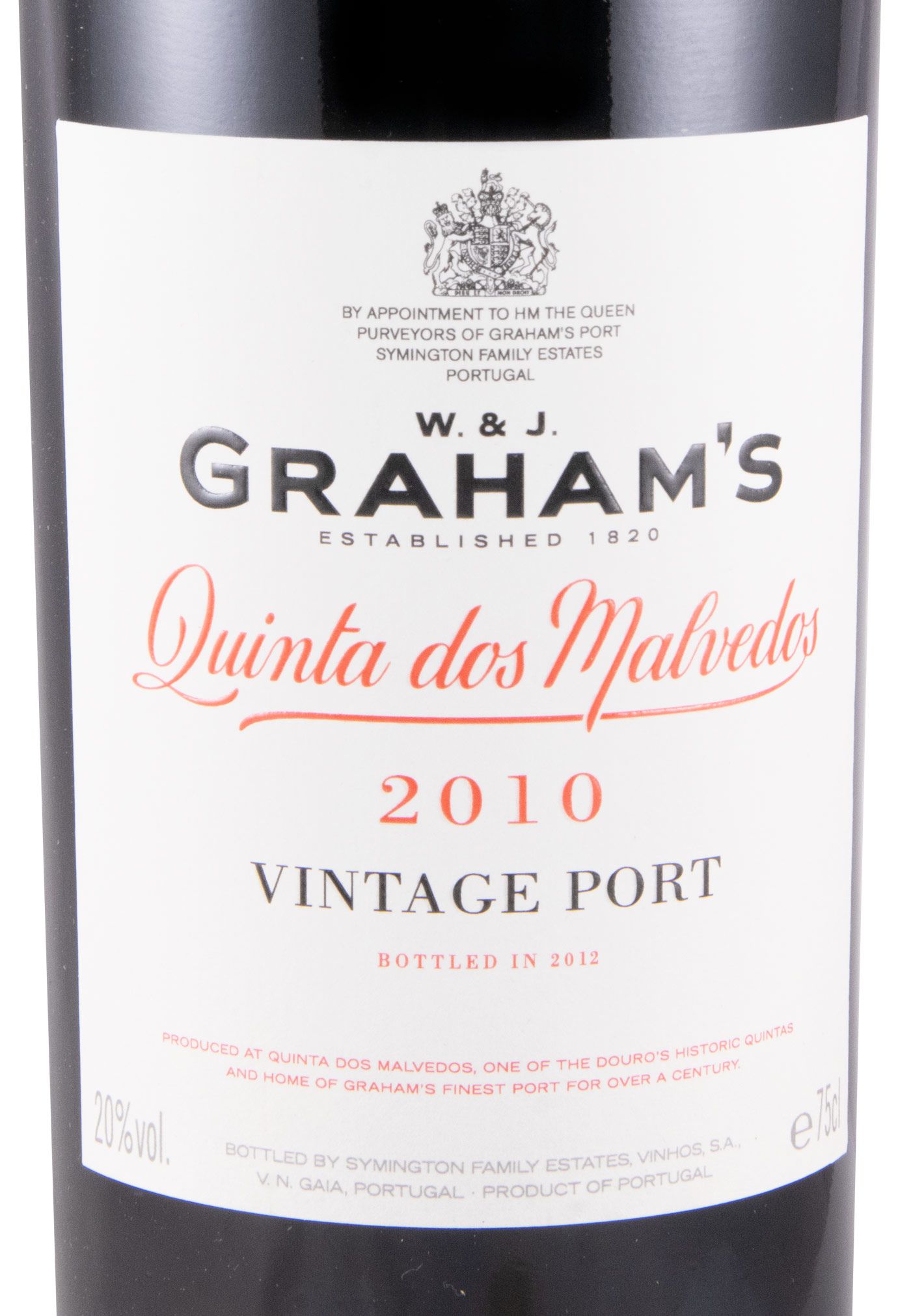 2010 Graham's Quinta dos Malvedos Vintage Port
