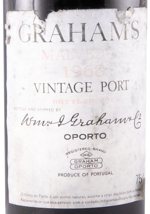 1968 Graham's Quinta dos Malvedos Vintage Porto