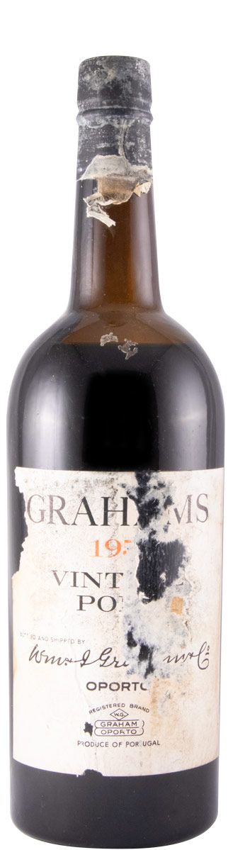 1957 Graham's Vintage Porto (rótulo danificado)