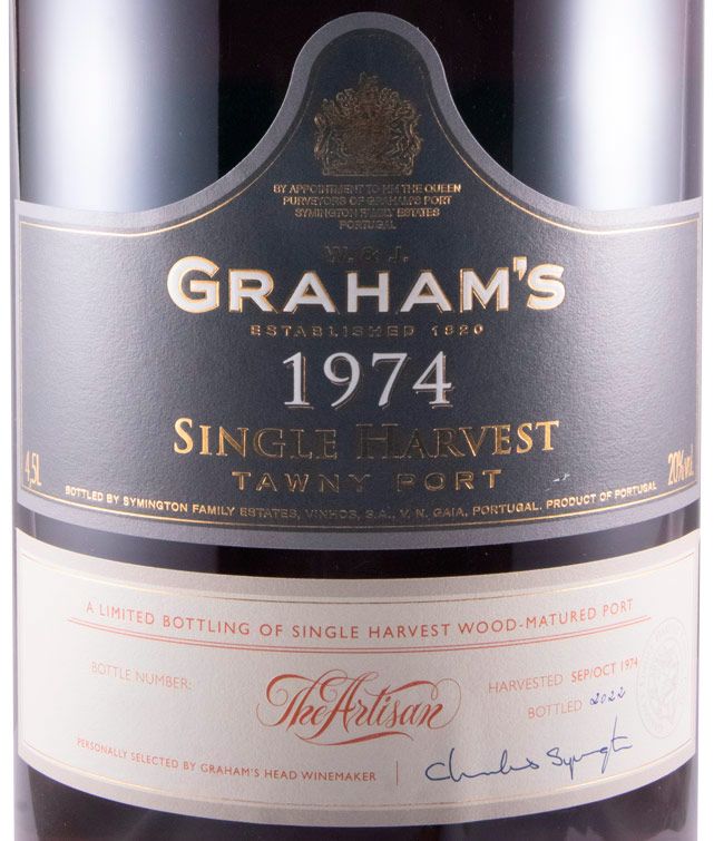 1974 Graham's Single Harvest Port 4.5L