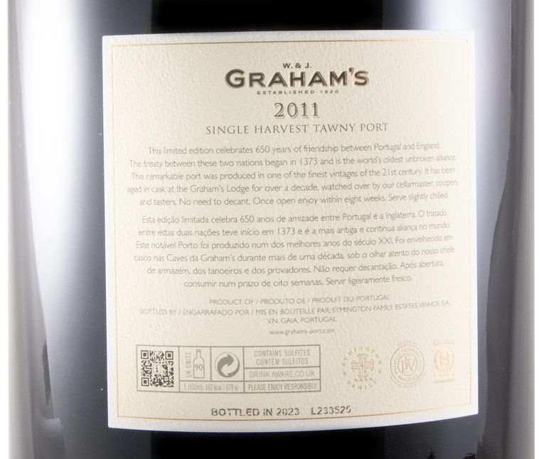 2011 Graham's Single Harvest Port 4.5L
