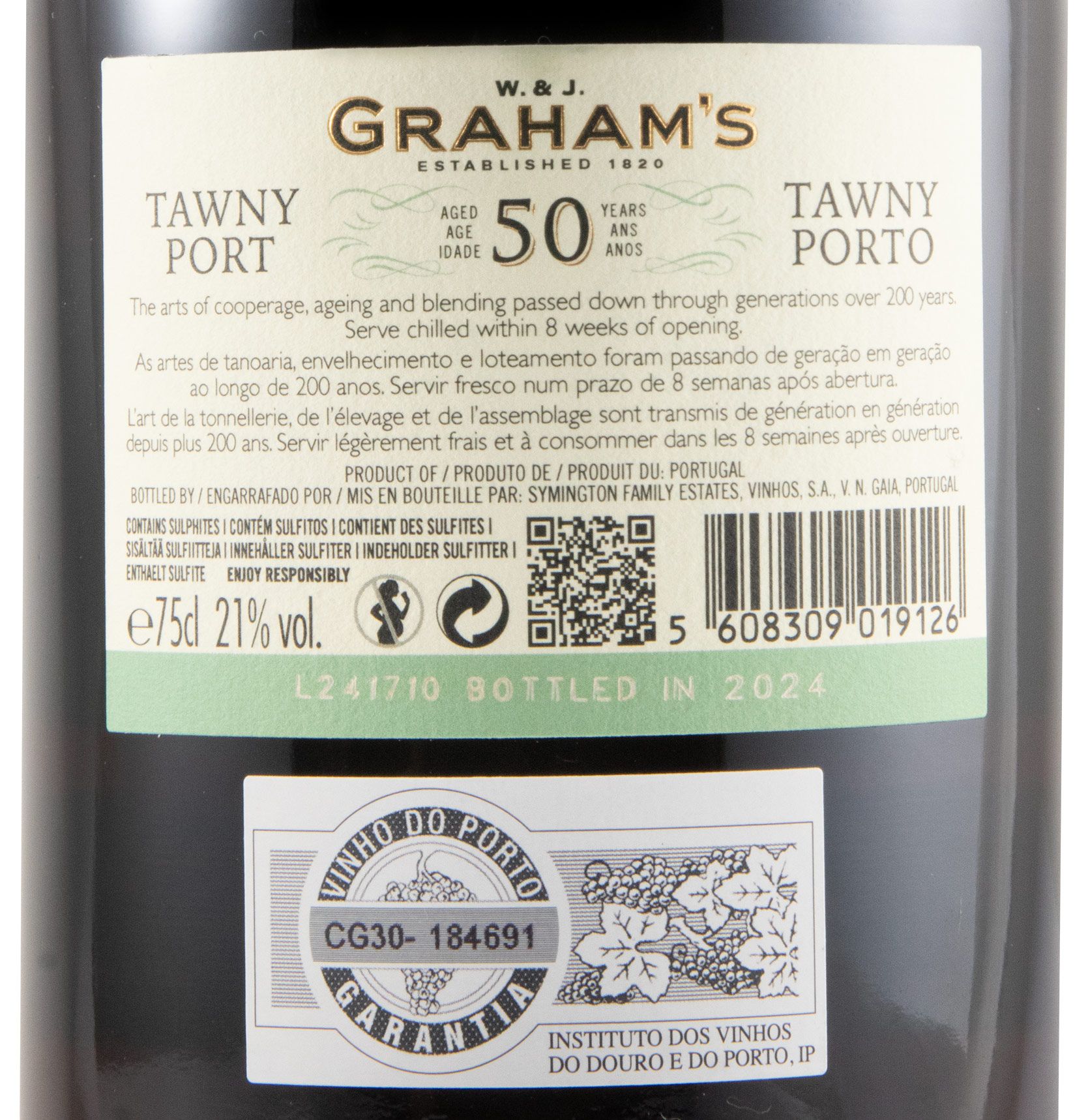 Graham's 50 anos Porto