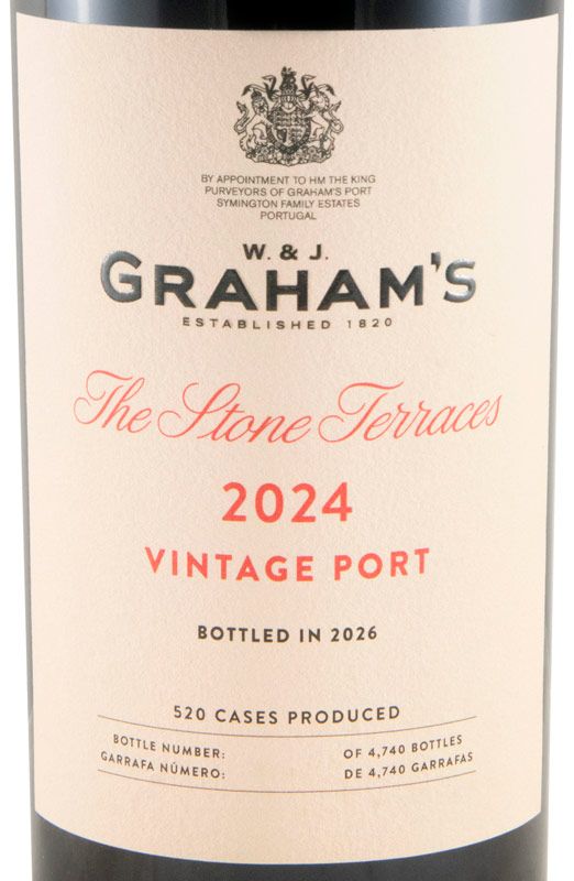 2024 Graham's The Stone Terraces Vintage Porto