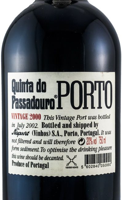 2000 Quinta do Passadouro Vintage Porto