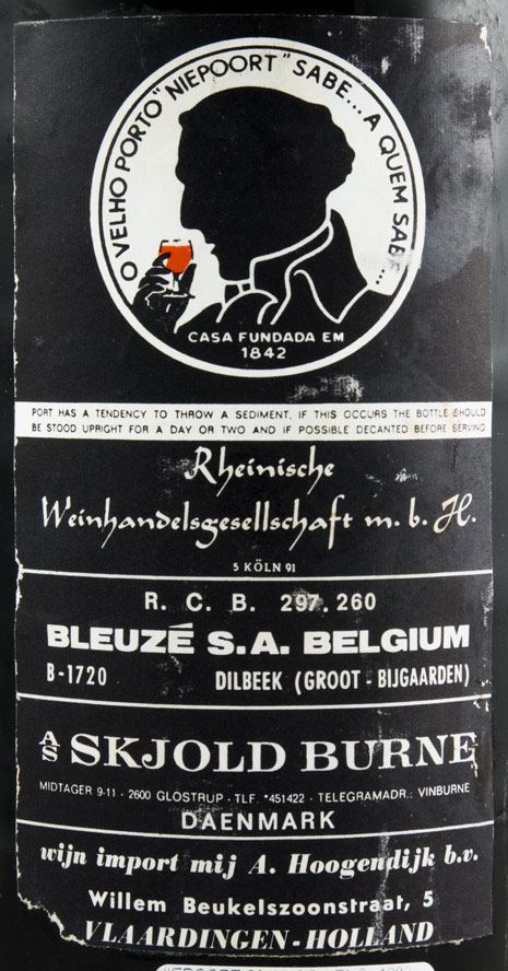 Niepoort 20 years Port (bottled in 1980)