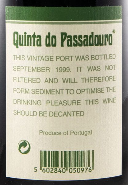 1997 Quinta do Passadouro Vintage Porto