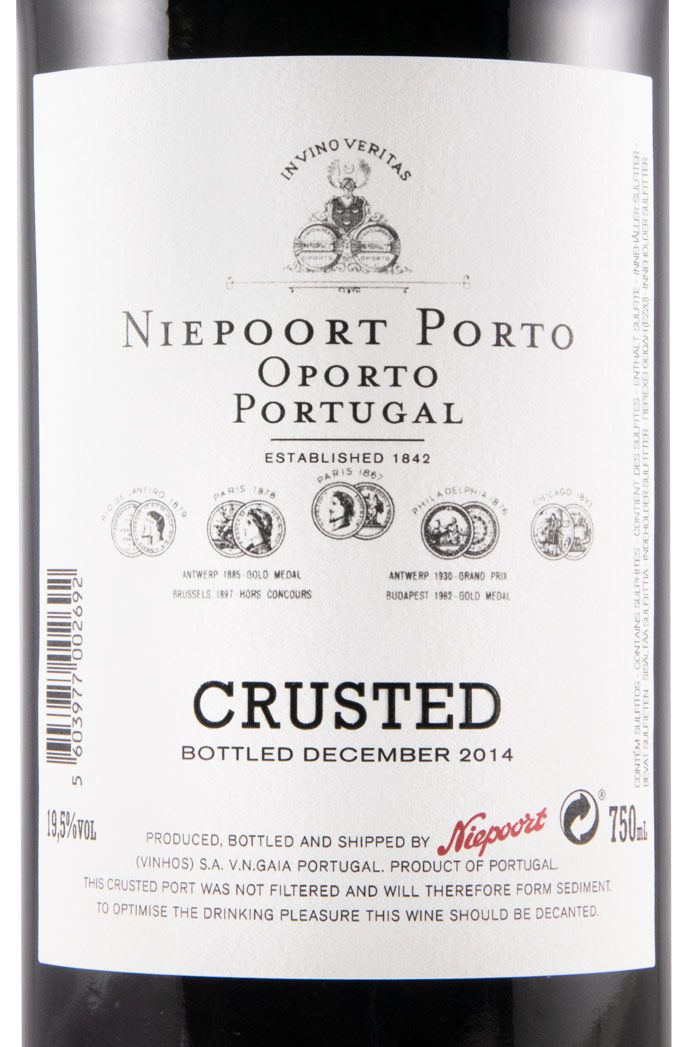 Niepoort Crusted Porto (engarrafado em 2014)