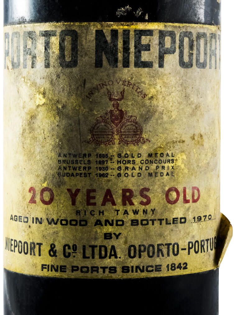 Niepoort 20 anos Porto (engarrafado em 1970)