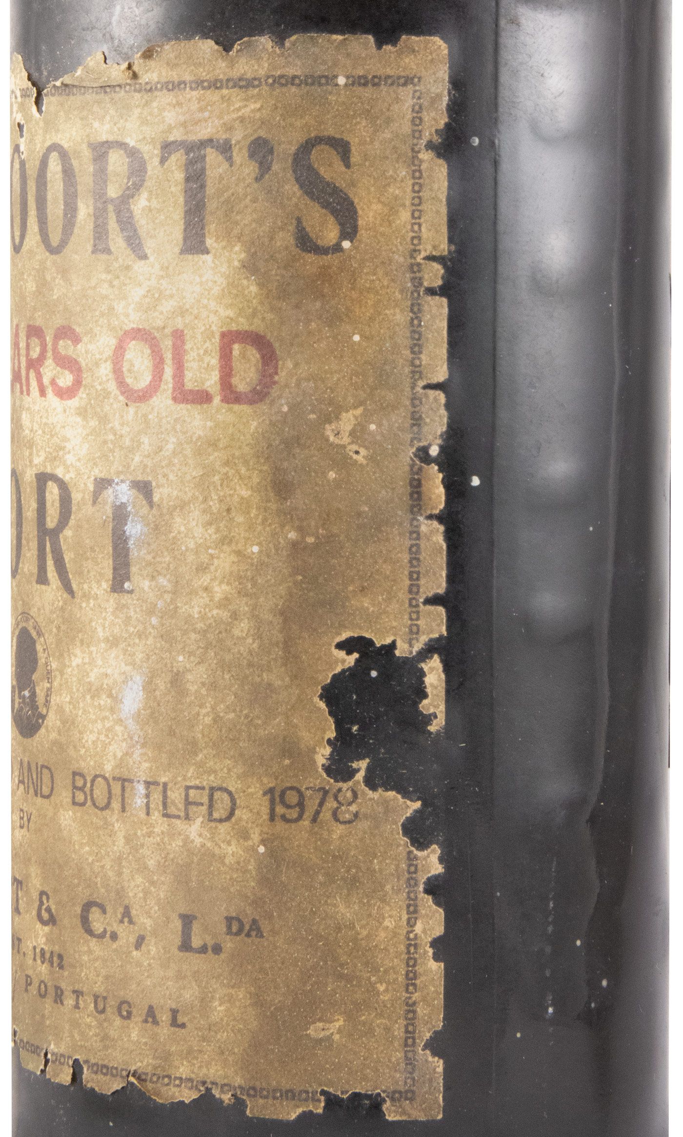 Niepoort 20 years Port (bottled in 1978 w/paper label)