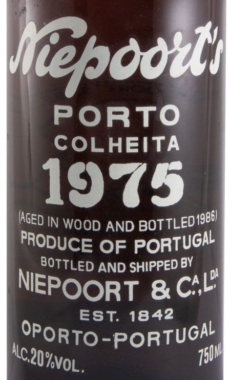 1975 Niepoort Colheita Port (bottled in 1986)