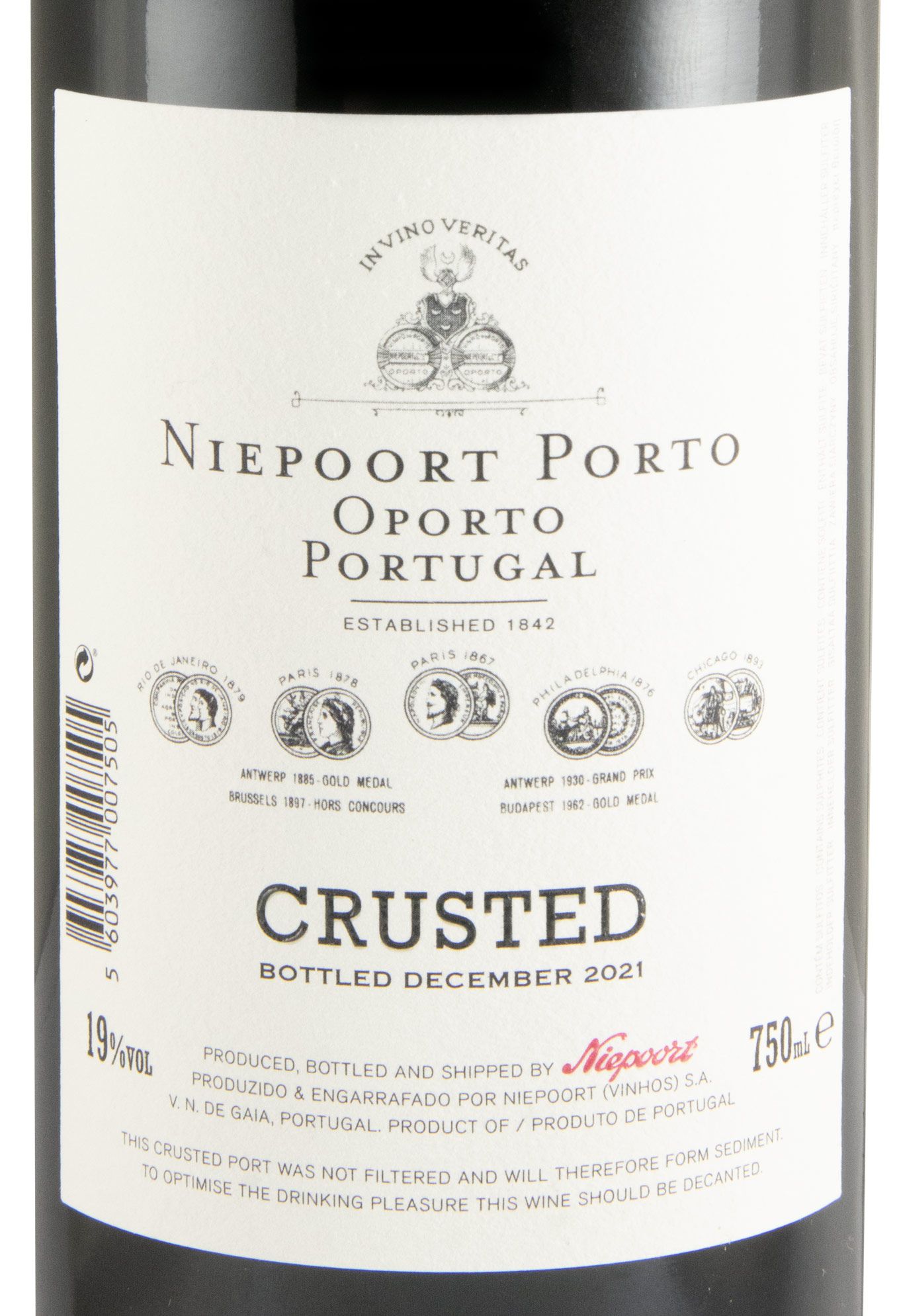 Niepoort Crusted Porto (engarrafado em 2021)