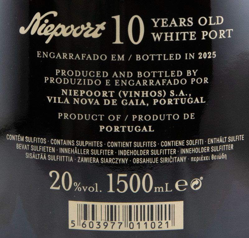 Niepoort Demijohn Branco 10 anos Porto 1,5L
