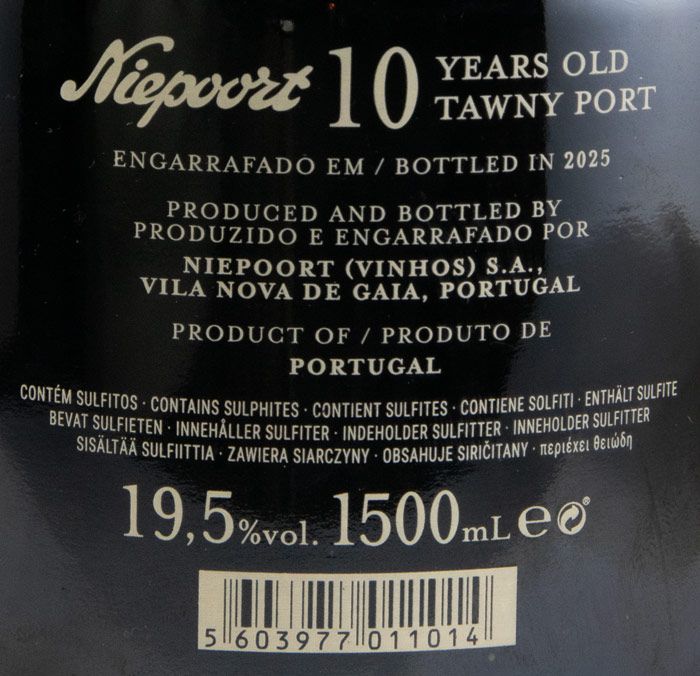 Niepoort Demijohn Tawny 10 anos Porto 1,5L