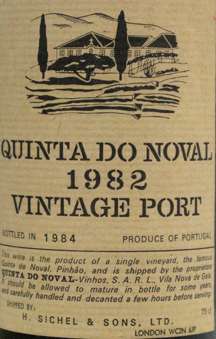 1982 Noval Vintage Porto
