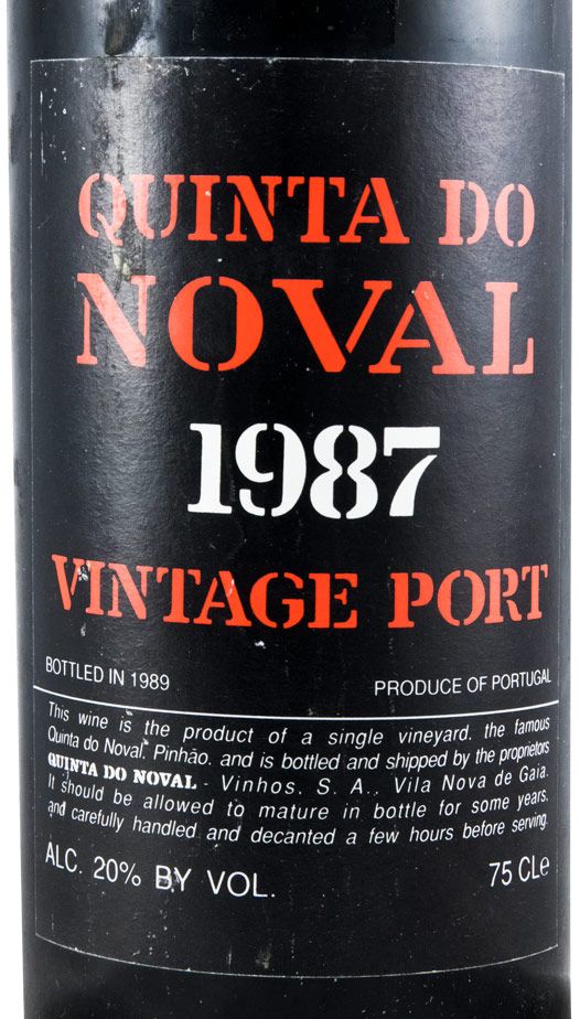 1987 Noval Vintage Porto