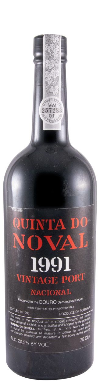 1991 Noval Nacional Vintage Port