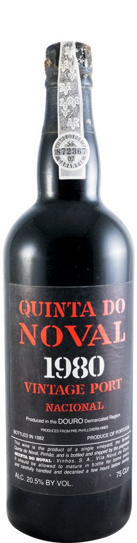 1980 Noval Nacional Vintage Porto
