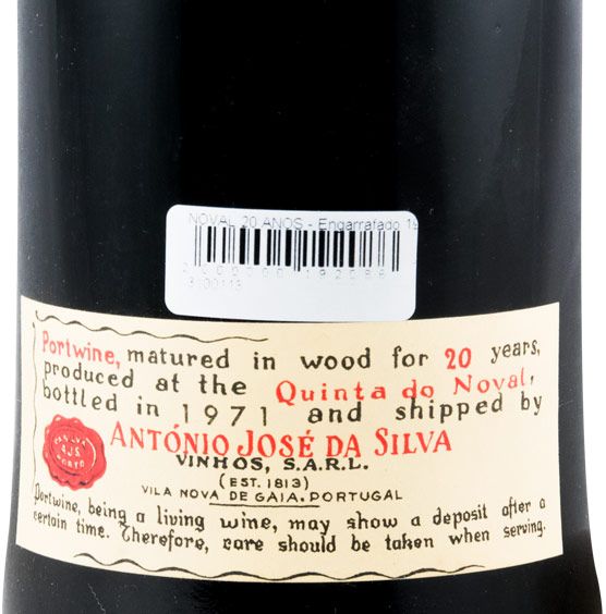 Noval 20 years Port (bottled in 1971)