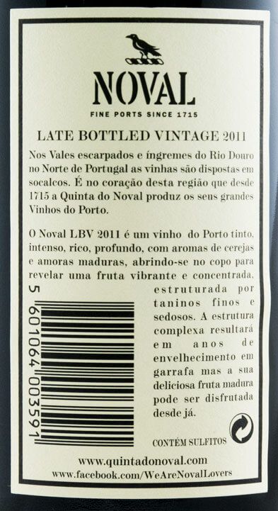 2011 Noval LBV Port
