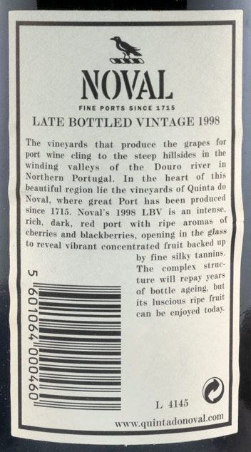 1998 Noval LBV Porto