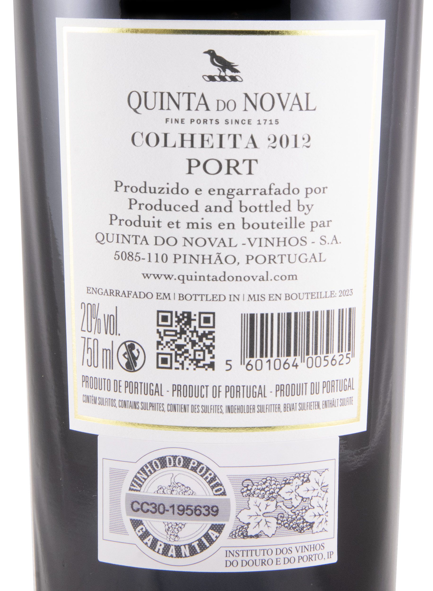 2012 Noval Colheita Porto