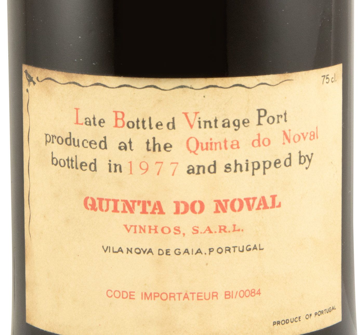 1973 Noval LBV Porto (engarrafado em 1978)