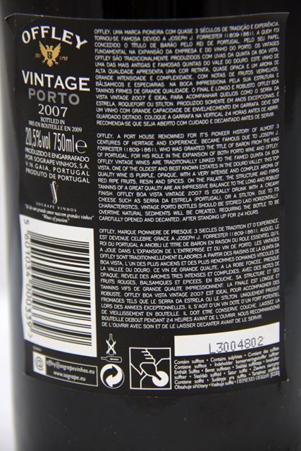 2007 Offley Boa Vista Vintage Porto