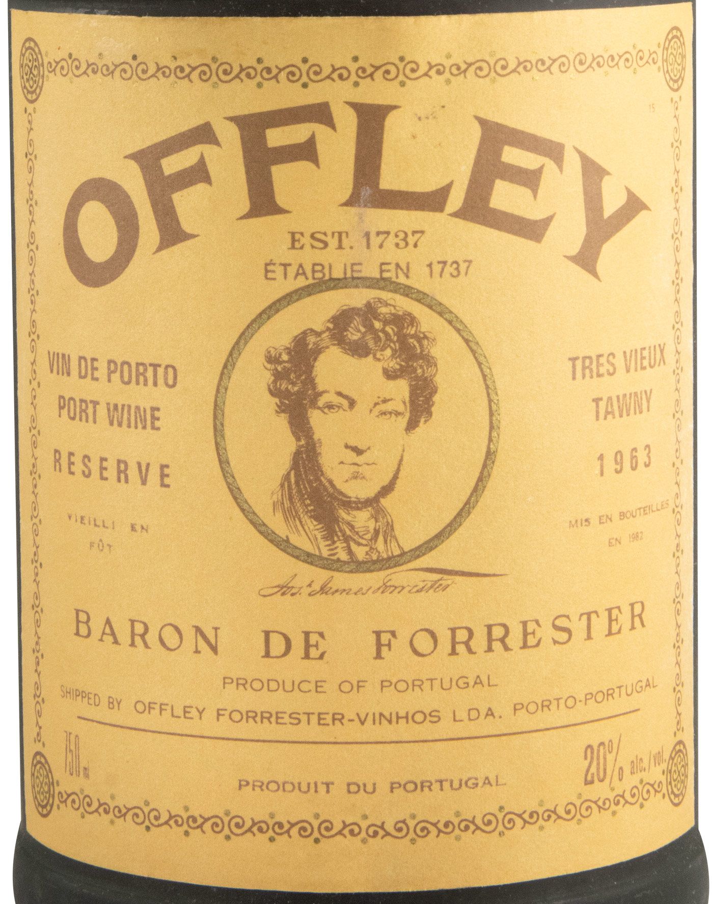 1963 Offley Barão de Forrester Reserve Port