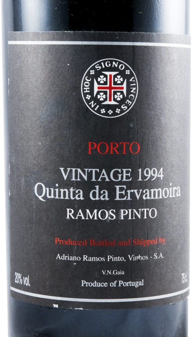 1994 Ramos Pinto Quinta de Ervamoira Vintage Porto