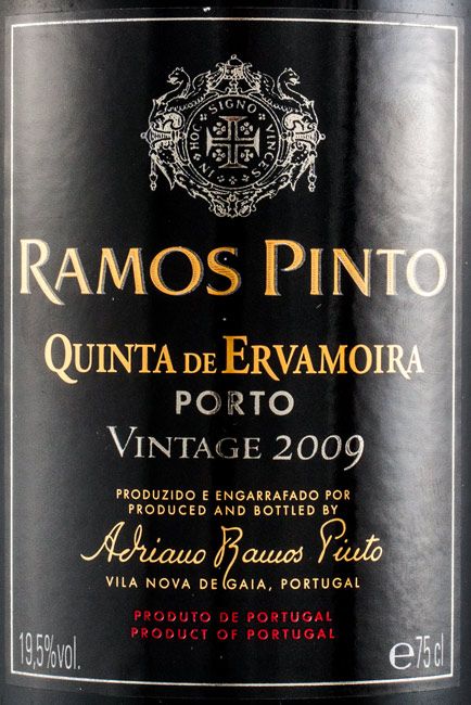 2009 Ramos Pinto Quinta de Ervamoira Vintage Porto