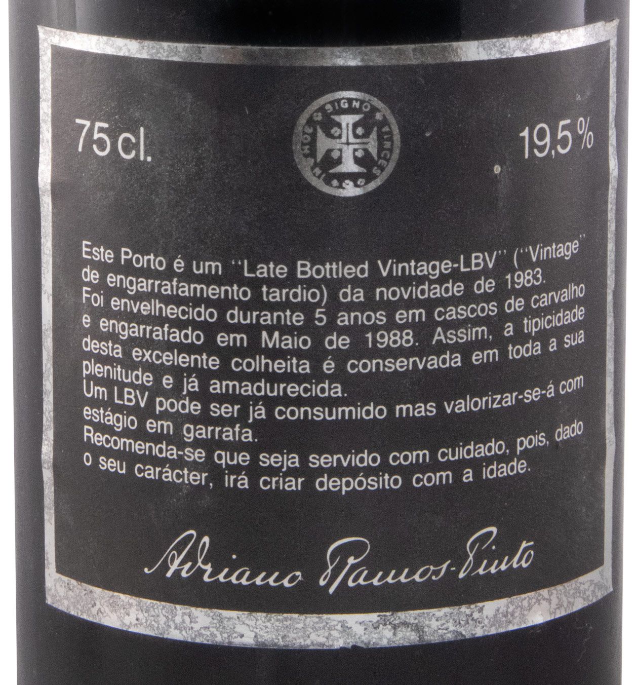 1983 Ramos Pinto LBV Port