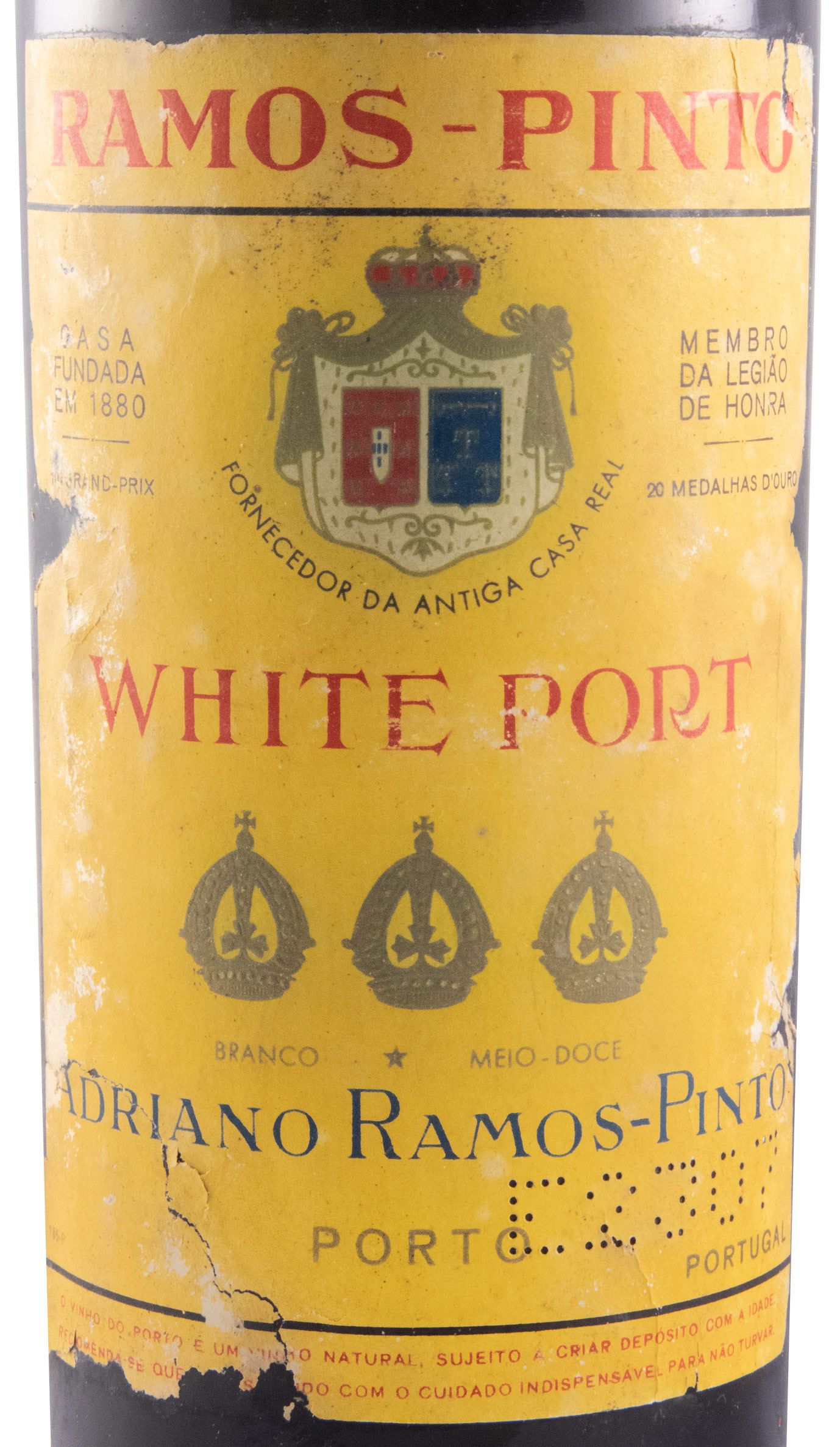 Ramos Pinto Branco Porto (garrafa antiga)