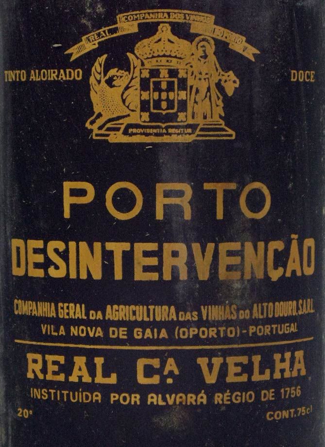 Real Companhia Velha Desintervenção Port