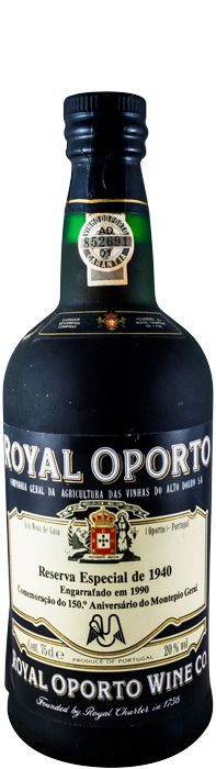 1940 Real Companhia Velha Royal Oporto Special Reserve Port (bottled in 1990 - 150th Anniversary Montepio Geral)